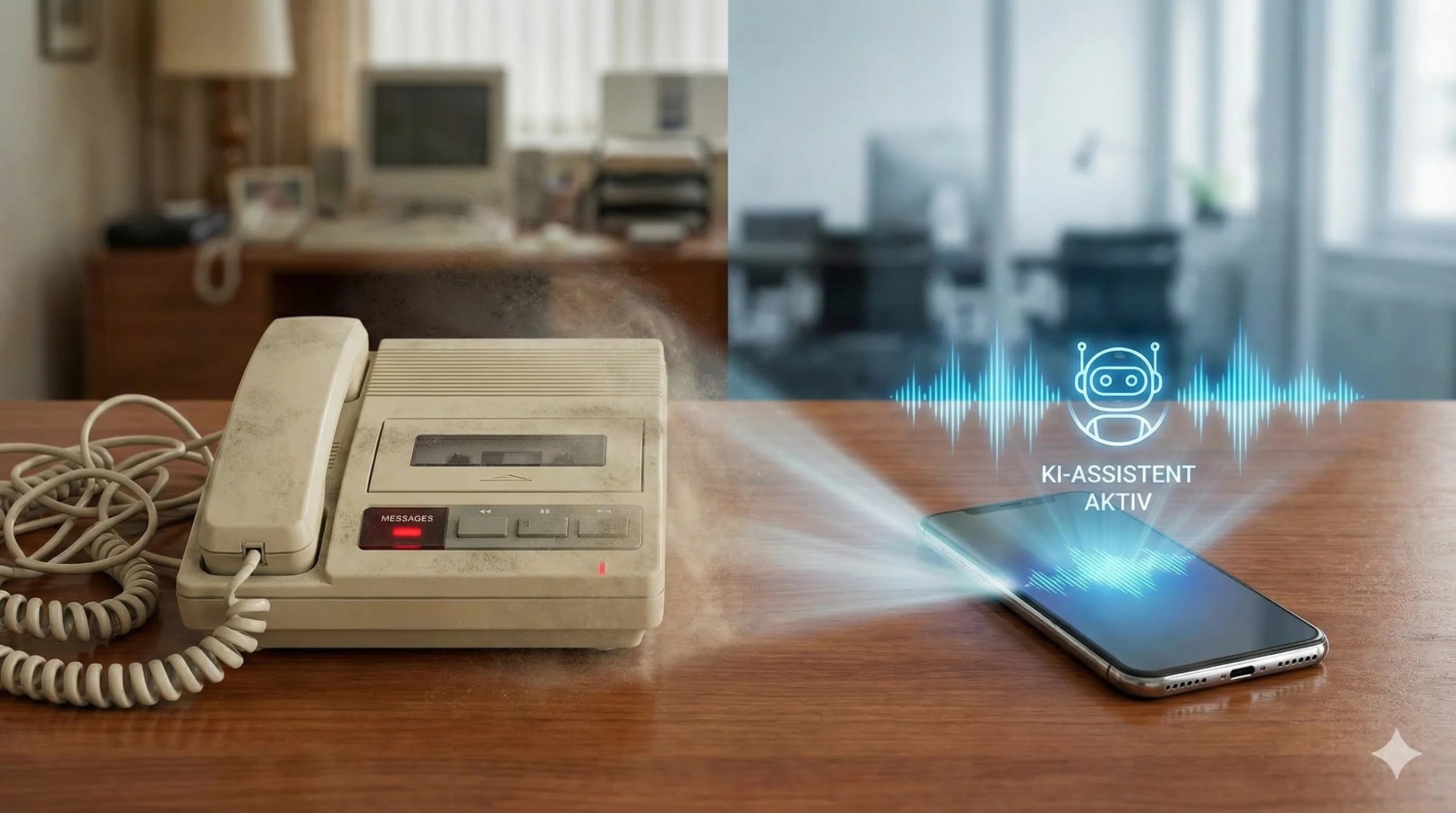 Anrufbeantworter vs. KI-Telefonassistent: Der komplette Vergleich