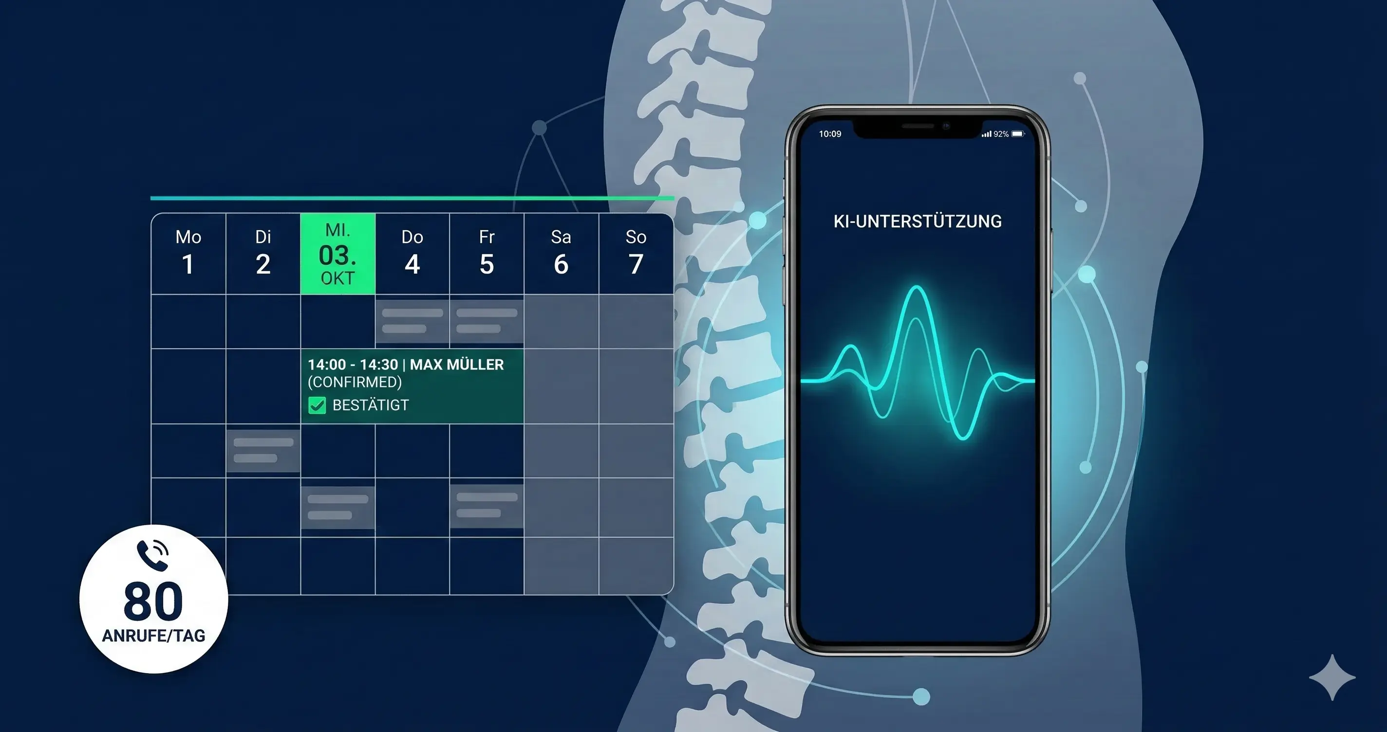 KI-Telefonassistent für Orthopäden: Terminflut bewältigen, Notfälle priorisieren